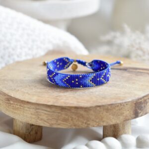Tkana bransoletka Sapphire energy